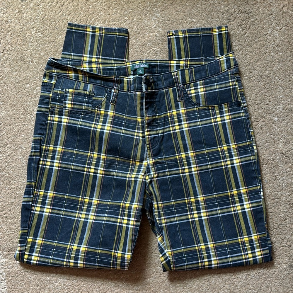 Fun Plaid Skinny Leg Pants by Wild Fable